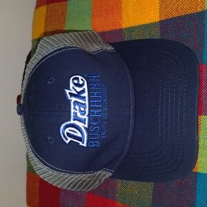 Drake Buschhhhh Embroidered Trucker Mesh Strap-on Cap Hat
